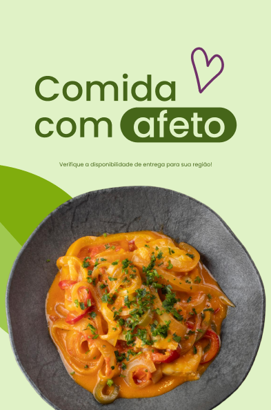 Banner mobile para Moqueca de banana da terra com arroz branco e farofa de dendê 400g