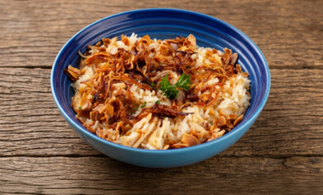 Arroz marroquino com cebola caramelizada congelado 180g