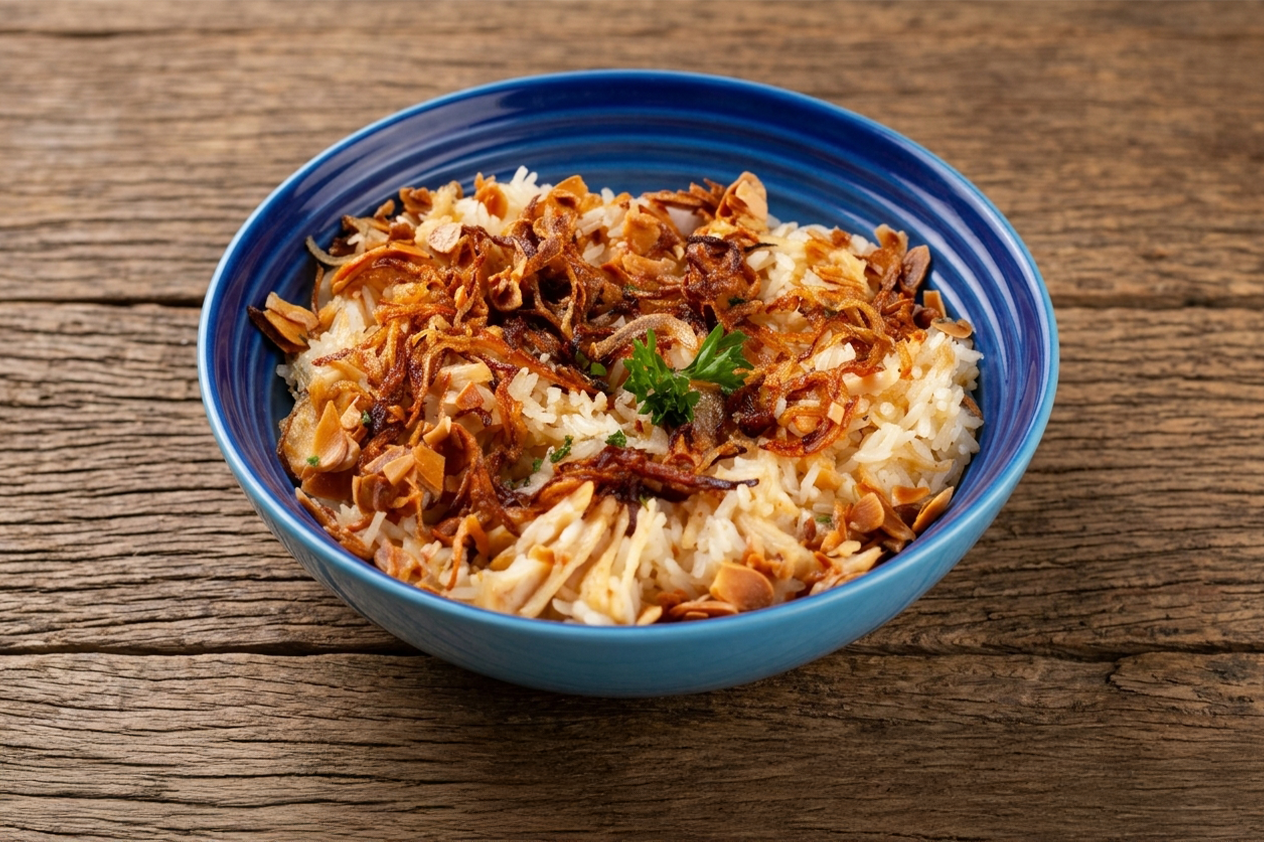 Arroz marroquino com cebola caramelizada congelado 180g