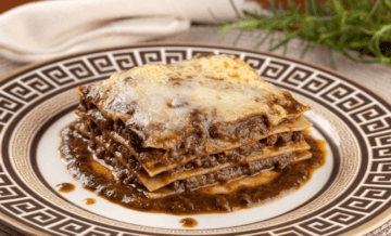 Lasanha de cogumelo Funghi congelado 500g