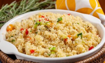 Cuscuz marroquino de legumes congelado 130g