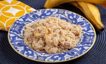 Farofa de banana da terra congelada 100g