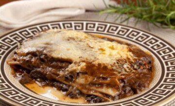 Lasanha de cogumelo Funghi congelado 500g