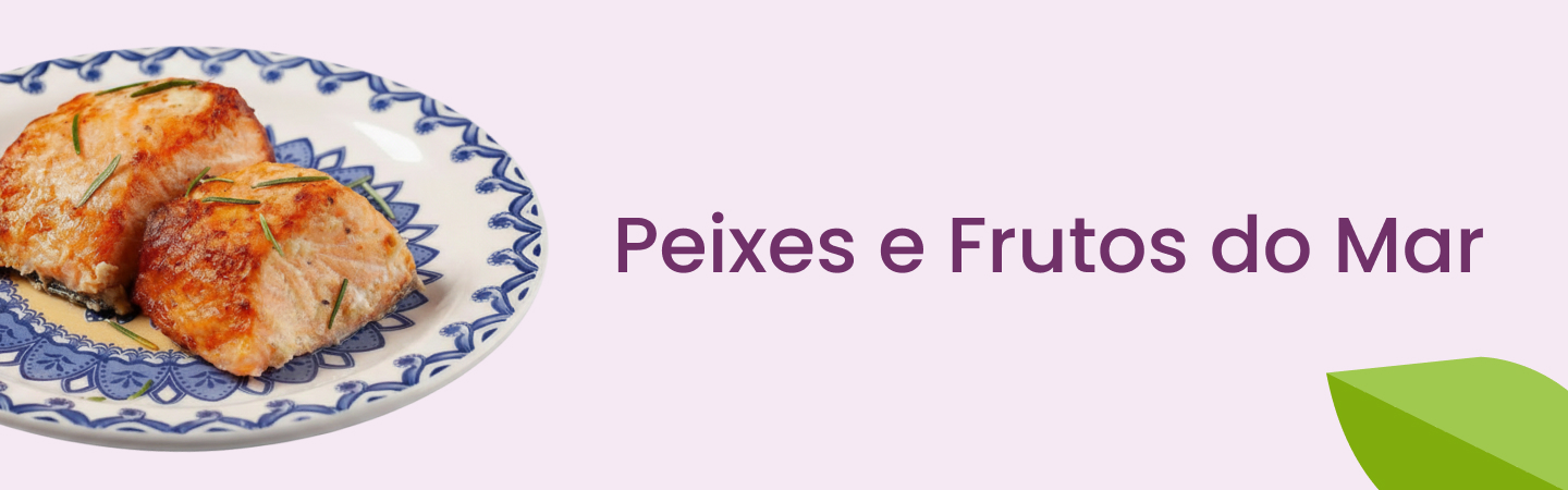 Imagem de fundo para a pagina Peixes e Frutos do Mar