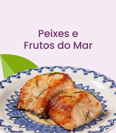 Imagem de fundo para a pagina Peixes e Frutos do Mar