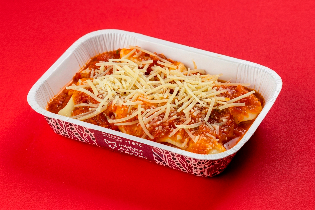 Capeletti de frango ao molho pomodoro 400g